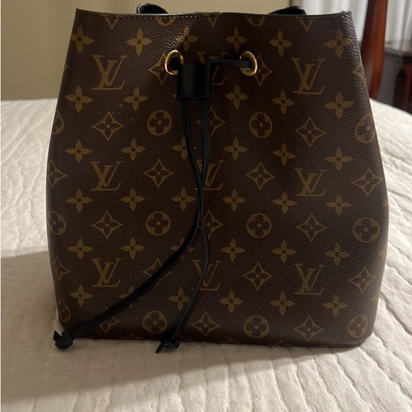 Louis Vuitton Monogram Brown Drawstring Backpack - Picture 1 of 8